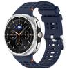 Correa de Silicona Perforada Adecuada para Samsung Watch8/9/Watch8 Classic (Hebilla de aleación)