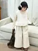 Vestido de Primavera para Niñas 2025 Nuevo Estilo Traje de Moda para Niños Grandes Único Súper Atractivo Moda de Primavera y Otoño para Niños Ropa Fresca