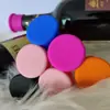En stock de fábrica tapa de botella para conservar la frescura de botella de vino tinto antideslizante suave creativa productos para el hogar color caramelo silicona tapa de botella para conservar la frescura