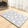 Alfombrilla Moderna Sencilla para Mascotas Sala de Estar Pasillo Fácil de Limpiar Absorbente de Agua Antideslizante Resistente a la Suciedad Fácil de Cuidar Alfombrilla para Mascotas