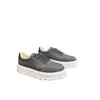 Zapatos Casuales Populares de Patchwork de Cuero Genuino, Tenis Perforados de Malla Multicolores para Hombre con Suela Gruesa para Aumentar la Altura, Suministro Directo para Exportación