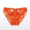 Ligeramente Atractivas con Forma de Campana~ Bragas de Encaje Sexy Estilo Francés para Mujer, de Tiro Bajo Caladas con Lazo Puro Deseo Braguitas para Mujer
