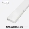 Perfil de Quilla de Aleación de Aluminio Tira de Luz Flexible Incrustada Ranura para Tira de Luz de Curvatura Arbitraria Aluminio LED Ranura de Aluminio con Forma de Arco