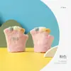 Guantes para Bebé Otoño e Invierno Guantes para Bebés Niños y Niñas Dibujos Animados Lindos Forrados de Felpa de Punto Cálidos