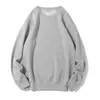 023Y1 Sudadera Personalizada de Fábrica de Peso Pesado 600g con Forro de Polar Cuello Redondo Camiseta Cultural con Logo Impreso y Bordado Ropa de Trabajo