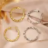 Pendientes Geométricos de Plata Dorada Plata Rota 2025 Nuevos Pendientes de Tendencia de Nicho Pendientes de Diseño Único para Mujer