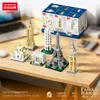 Figuras de Insetos e Animais Marinhos Pequenos, Blocos de Construção Educacionais para Crianças, Brinquedos Compatíveis, Presentes para Alunos do Ensino Fundamental, Transfronteiriço