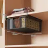Nova caixa de armazenamento de meias, organizador de roupas íntimas, caixa de armazenamento tipo gaveta deslizante, solução de armazenamento para guarda-roupa estilo gaveta suspensa