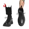 Zapatos de Cuero Negro para Hombre 2024 Nuevos de Invierno Transpirables Zapatos que Aumentan la Altura para Hombre 10cm Zapatos de Vestir de Negocios Casuales para Boda