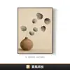 Pintura decorativa enmarcada de bodegón retro nórdico con macetas de cerámica y plantas estilo Zen, adecuada para sala de estar, dormitorio o recibidor, arte de pared listo para colgar, personalizable