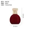 Ventas Directas de Fábrica Botella Dispensadora de Perfume Procesamiento Personalizado Terciopelo Botella de Vidrio para Perfume de 50 ml Botella con Atomizador Personalizada Bajo Pedido
