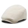Estilo britânico estilo retrô newsboy chapéu masculino cor sólida all-match japonês simples chapéu avançado ao ar livre casual all-match pico cap