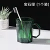 Estilo Levemente Luxuoso Copo para Enxaguante Bucal Transparente Doméstico Copo para Escovar os Dentes e Enxaguar Copo para Escova de Dentes de Dormitório Estudantil Caneca para Dentes Copo de Lavar Escova de Dentes