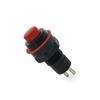 Interruptor de botón pulsador DS-211 de interruptor de botón pulsador sin bloqueo rojo apertura 10mm interruptor de reinicio autoblocante fábrica