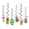 Guirnalda Hawaiana de Flamenco Suministros para Fiesta Plato de Papel Desechable Mantel Toalla de Papel Traje de Fiesta Decoración Arreglo