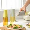 Olla de Aceite a Prueba de Fugas para el Hogar, Botella de Condimento para Cocina, Botella de Aceite de Vidrio, Olla para Salsa de Soya y Vinagre, Almacenamiento de Aceite, Apertura y Cierre Automático, Olla de Aceite
