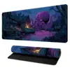 Alfombrilla de Ratón Larga Grande Colorida Bestia Superficie Fina Suave Caucho Natural Antideslizante Alfombrilla de Ratón para E-Sports