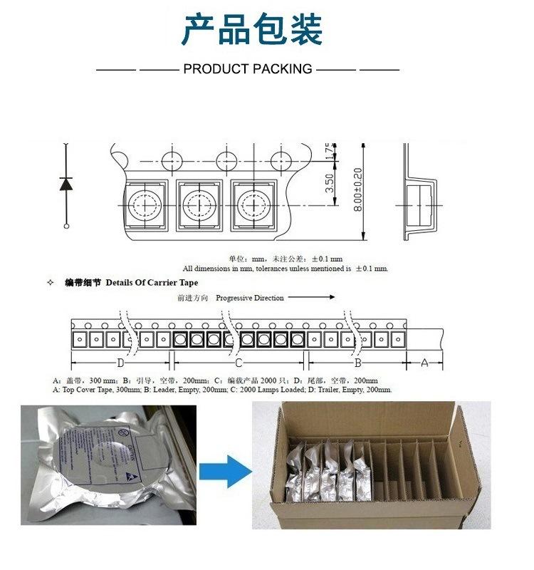 东莞侧发光020rgb封装三色灯珠led贴片信号指示4006rgb全彩发光二极管生产厂家