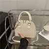2025 Moda Nueva Tendencia Diseño Simple Popular Color Sólido Elegante Casual Un Hombro Cruzado de Mano Bolso Cuadrado Pequeño