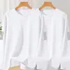 Nueva colección Primavera/Otoño 2026: camiseta base elástica para hombre, camiseta de manga larga con cuello redondo, ropa de moda para primavera/otoño