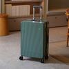 Maleta de Equipaje con Marco de Aluminio y Cerradura de Combinación Robusta, de 24 Pulgadas para Mujeres y Hombres, Maleta de Viaje de Cuero de Cabina de 20 Pulgadas, de 26 Pulgadas
