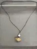 Collar de pez y oso de madera 2026 nuevo estilo vintage colgante con cordón cadena para clavícula diseño de nicho joyería al por mayor