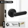 Manija de Cerradura de Tres Barras Americana Manija de Privacidad Manija de Cerradura Cerradura de Puerta Interior Cerradura de Puerta de Dormitorio Cerradura de Puerta de Baño Cerradura de Puerta Mecánica