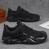Nuevos Zapatos de Hombre de Otoño Malla Transpirable Suela Suave Ligera Zapatos de Senderismo Versátiles Zapatos Deportivos para Exteriores Zapatos Casuales de Papá de Moda