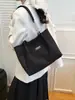 Bolsa Tote Estampa de Leopardo para Mulheres, Grande Capacidade, Nova Bolsa de Ombro Versátil de Camurça Outono e Inverno, Bolsa Tote para Aula de Estudante