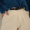 Sentido del Diseño Nicho Cinturón Pequeño para Mujer Cinturón de Jeans para Mujer 2024 Nuevo Todo Fósforo Delgado Retro Cinturón Decorativo