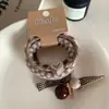 Set de Cintas para el Cabello Color Café con Leche Coreano, Bandas para el Cabello Simples y Elegantes, Anillos para el Cabello de Alta Elasticidad, Accesorios para el Cabello de Alta Gama