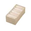 Caja de Almacenamiento Plegable con Compartimentos Almacenamiento en Armario Caja de Almacenamiento para Ropa Interior Gran Capacidad Portátil Caja de Almacenamiento a Prueba de Polvo para Artículos Varios