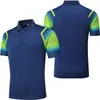 25 Camiseta Polo Deportiva de Manga Corta con Cuello Chino de Verano Uniformes Escolares de Secado Rápido para Hombres y Mujeres Uniformes para Entrenadores de Tenis de Mesa y Natación Personalizado
