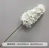 Flores Artificiais Brancas de Casamento Arranjo de Flores para Guia de Caminho no Salão de Casamento Arranjo de Flores Arranjo de Flores Decoração de Teto e Palco Coreano Arranjo de Noivado