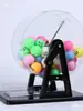 Máquina de Loteria Manual Bola de Duas Cores Sorteador de Números Máquina de Atividade de Entretenimento para Reunião Anual Máquina Sorteadora de Números de Tanque de Peixes Máquina Sorteadora de Números