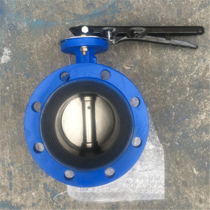 手柄法兰蝶阀2221_副本 (2)