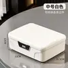 Caja de almacenamiento con protección de contraseña para objetos de valor, caja de almacenamiento de plástico para documentos privados, caja de almacenamiento con cerradura para organización del hogar y del coche