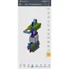 Brazo de Pinza de Pantalla para Máquina de Serigrafía de Superficie Curva, Accesorios para Máquina de Serigrafía de Superficie Curva, Juego Completo de Brazos 3A Compatible