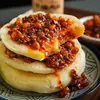 Molho de Pimenta com Cinco Sementes de Amendoim, Picante e Crocante, Óleo de Pimenta para Arroz, Óleo de Pimenta para Misturar com Arroz, Macarrão, Pratos Frios e Macarrão Frio, Engarrafado