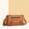 Bolso de Cuero de Vaca de Primera Capa Transfronterizo para Mujer, Bolso de Madre de Cuero Genuino Nuevo, Bolso Cruzado de Hombro Grande de Capacidad Múltiple Casual