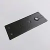 Cubierta de Clip para Puerta de Vidrio de Acero Inoxidable 304, Placa Pequeña de Cubierta de Clip para Puerta, Cubierta de Bisagra para Puerta de Vidrio, Clip Superior, Clip Inferior, Clip Curvo, Placa de Hebilla