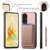 Adecuado para Opporealmeneo7 Soporte de Tarjeta de Separación Simple Magnético Funda Trasera para Teléfono Móvil Reno13/K13/F27