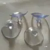 Copa de Succión Transparente de Vidrio Tablero de Mesa Copa de Succión Cabeza de Hongo Copa de Succión Estante de Mesa de Café Muebles Mesa de Mimbre Silla de Mimbre Copa de Succión Almohadilla de Succión