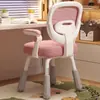 Silla de Aprendizaje para Niños, Silla de Escritura para Estudiantes de Primaria y Secundaria, Asiento Ajustable con Elevación para el Hogar, Asiento con Respaldo, Silla de Oficina para Computadora