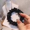 Estilo K de Diadema de Perlas Estilo Chica Mori Pequeño Fresco Hecho a Mano Diadema con Cuentas Popular Cuerda para el Cabello Personalizada Pulsera Diadema de Doble Uso