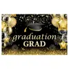 Bandera Banners de Temporada de Graduación 2026 Transfronteriza Parejas de Banner Decoración de Bandera de Fondo para Fiesta de Graduación Cortina de Puerta Bandera Colgante Personalización