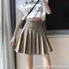 Falda Plisada 2026 para Mujer, de Cintura Alta, Adelgazante, Petite, Falda Media Plisada Estilo Traje, Falda Corta JK, Plisada Estilo Traje de Cintura Alta