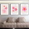 Pintura em Tela de Três Peças para Sala de Estar e Quarto, Tela a Óleo de Alta Definição, Pintura Decorativa Estilo Chinês, Arte de Parede, Feito Sob Medida para Clientes
