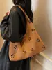 Estilo Coreano Bolso Sencillo para Suegra Bolso de Axila Nuevo Estilo para Mujer Bolso Tote de Gran Capacidad para Viajes Casual Bolso de Hombro con Textura