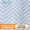 Tejido de punto laminado cerrado fresco de fibra de poliéster Jacquard funda de almohada tejido de colchón tejido de verano tejido de capa de aire